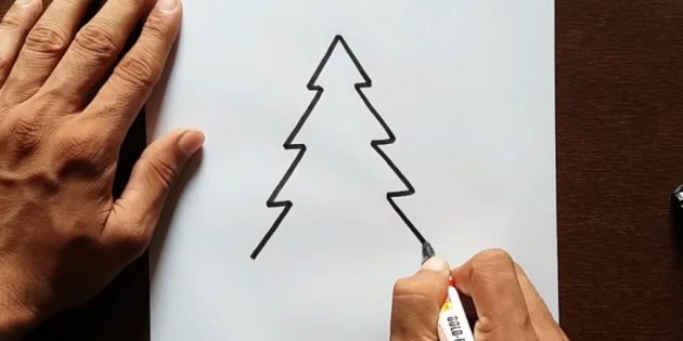 12 sposob v namalyuvati yalinku z yakimi vpora t sya nav t ditina 12 - 12 способів намалювати ялинку, з якими впорається навіть дитина